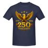 Unisex American 250 Anniversary USA Awesome T Shirt Vintage Plus Size Oneck Cotton Custom Sleeve Tshirt