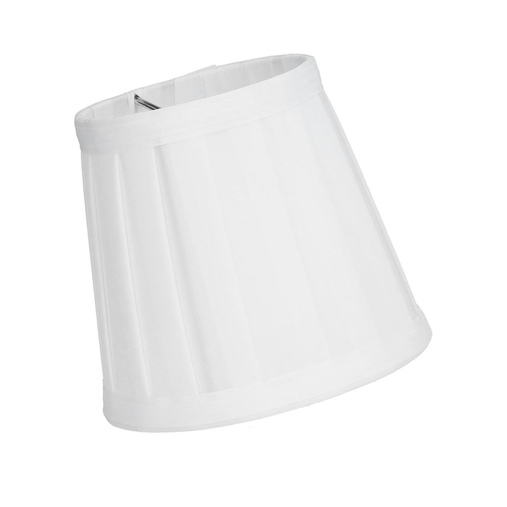 3PCS Cloth Lampshade E14 Clip On Fabric Lamp Cover for Chandelier Wall Lamp Home Decor(Black )