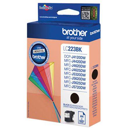 Brother | 223BK | Black | Ink Cartridge | 550 Pages