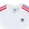 Adidas Originals Trefoil Logo Print Sports Short Sleeve T-Shirt Men Tops White GE0837