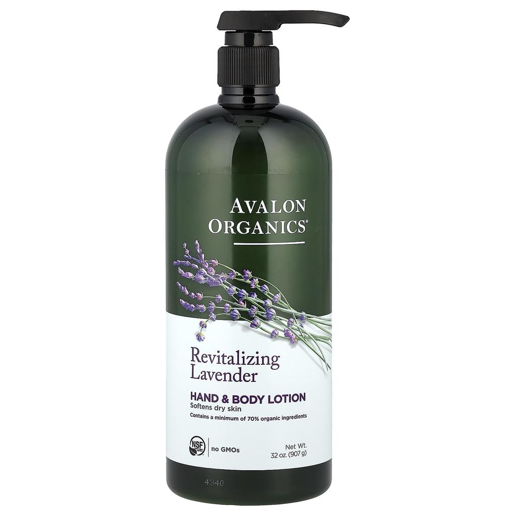 Hand & Body Lotion, Revitalizing Lavender Scent, 907G(32Oz)