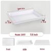 Melamine Rectangular Braised Dish Display Plate