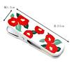(Kimono Hitotoki) Kimono Clips, Dressing Tools, Small, Made In Japan, Traditional Japanese Clothing, Collar Clips, Camellia Design, 4 Pieces,