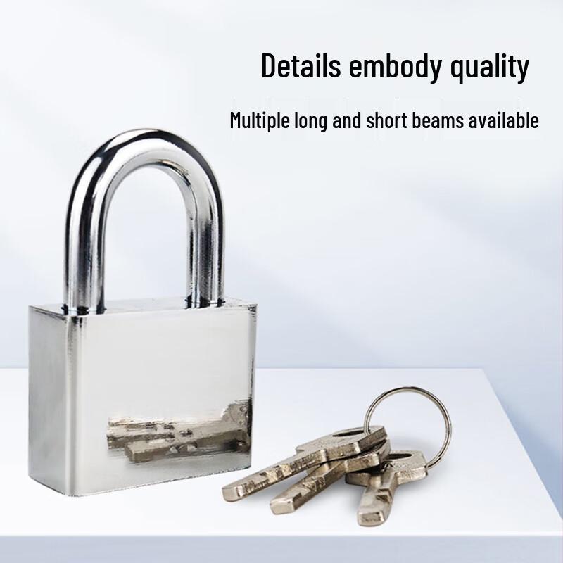 HAISTICK Square Anti-Theft Padlock with 3 Keys