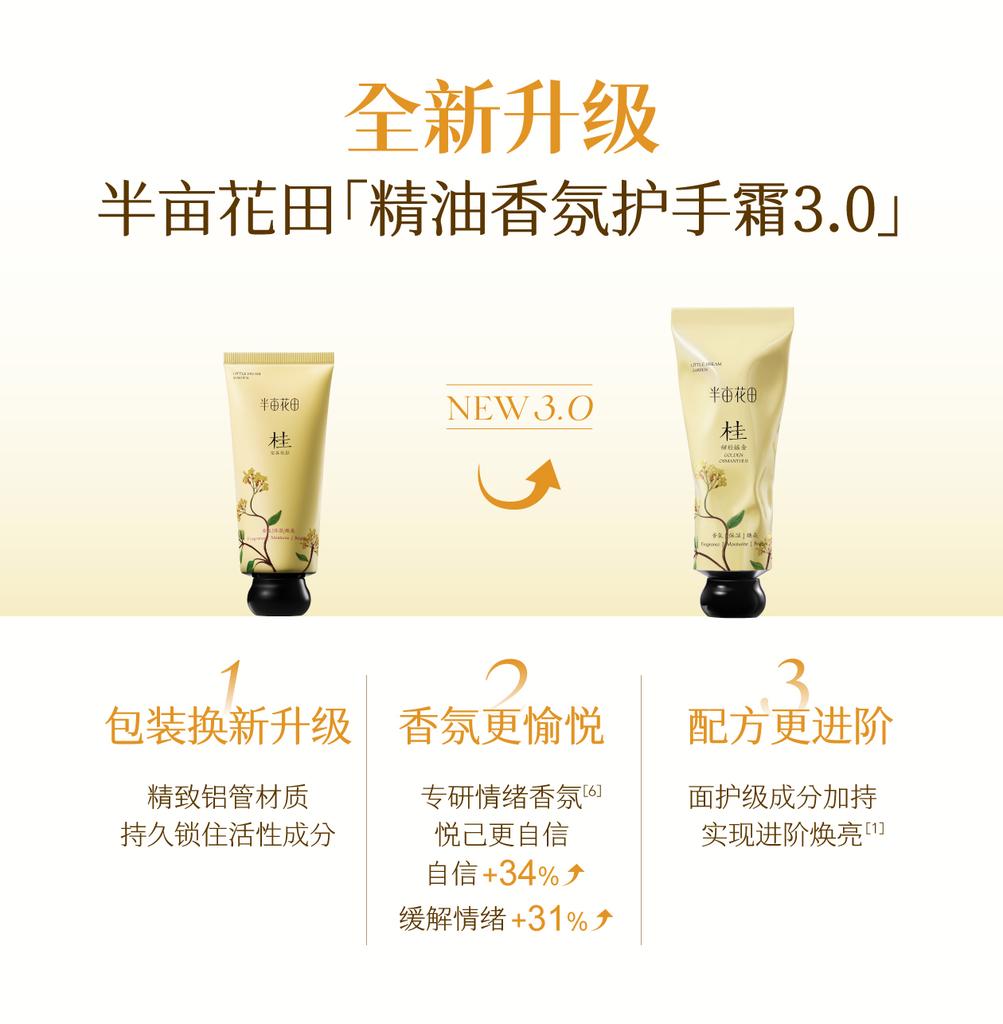 Half Acre Flower Field Essential Oil Fragrance Hand Cream Set