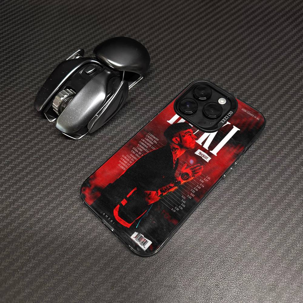 Fashion Rapper DUKI Phone Case Color Silver Shell For LPhone 17 16 16e 15 14 13 12 11 Pro Max Plus
