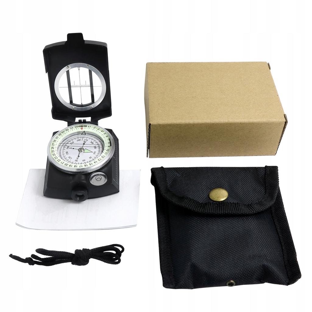 Professional Military Compass Prismatic Metal Map Compass