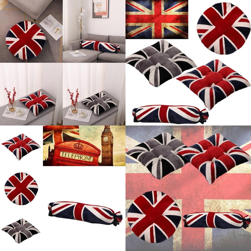 British Flag Decorative Cushion And Pillow Set For Home Decor