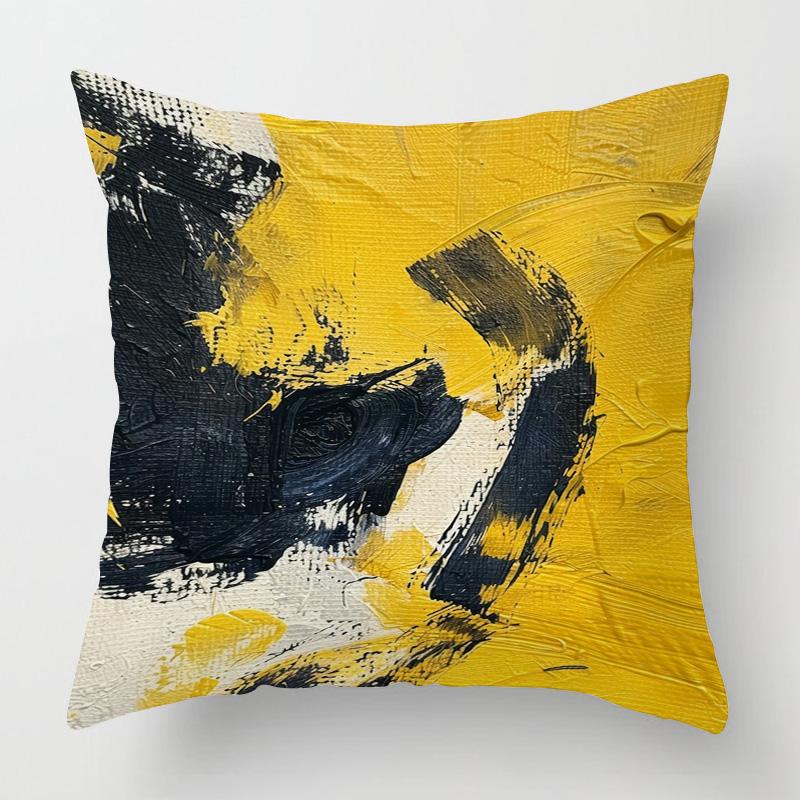 

Скандинавский стиль Абстрактное искусство Фигура Наволочка 40x 40см Гостиная Диван Декоративная наволочка Комната Декоративная Эстетика 40x40cm 16x16in