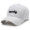 Sweet Peachy Letter Embroidery Baseball Hat For Women Korean Girl Peaked Cap Outdoor Soft Cotton Snapback Sun Visors Hat