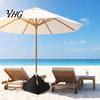 Sand Anchors for Patio Umbrella Beach Base Weight, Fillable Bag Oxford Cloth Stable Heavy Duty Sandbag Stand Outdoor Garden Umbrellas Weight