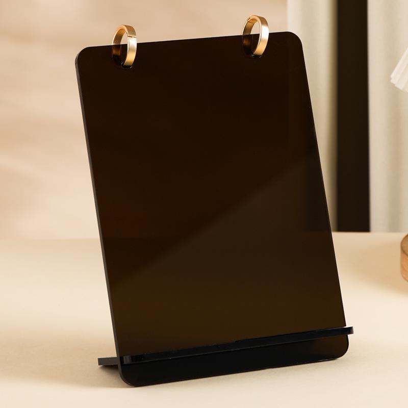 2026 Year of the Horse Acrylic Desktop Calendar - Simple Ins Style, Customizable Office Ornament 2026