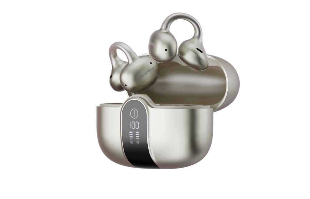 Blackview AirBuds 15 Kabellose Bluetooth 6.0 Kopfhörer Offene Ohrhörer ENC IPX5