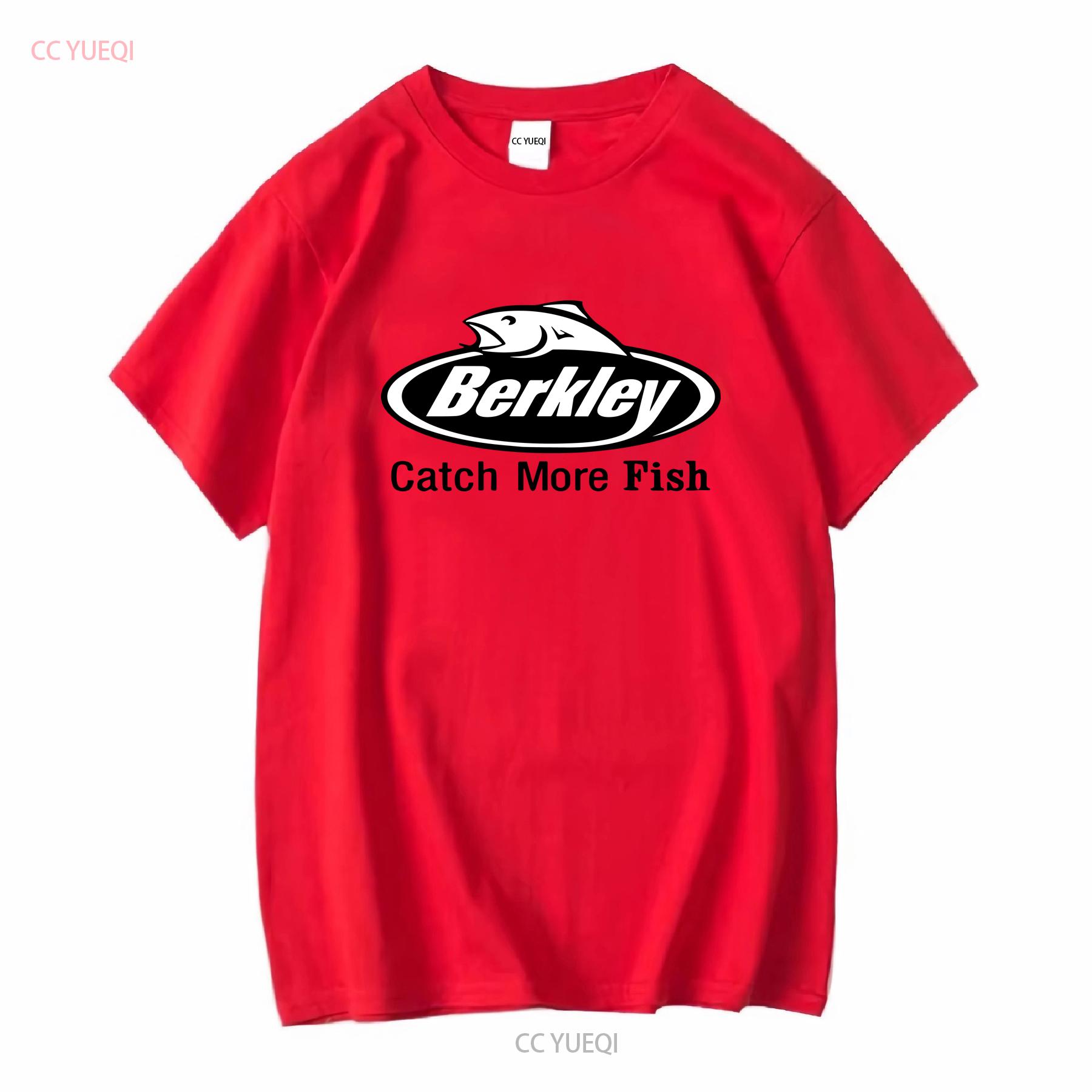 Limited Berkley Fishing Logo T Shirt S M L XL 2XL 3XL 4XL 5XL long or short sleeves vintage Washed Casual Comfortable S