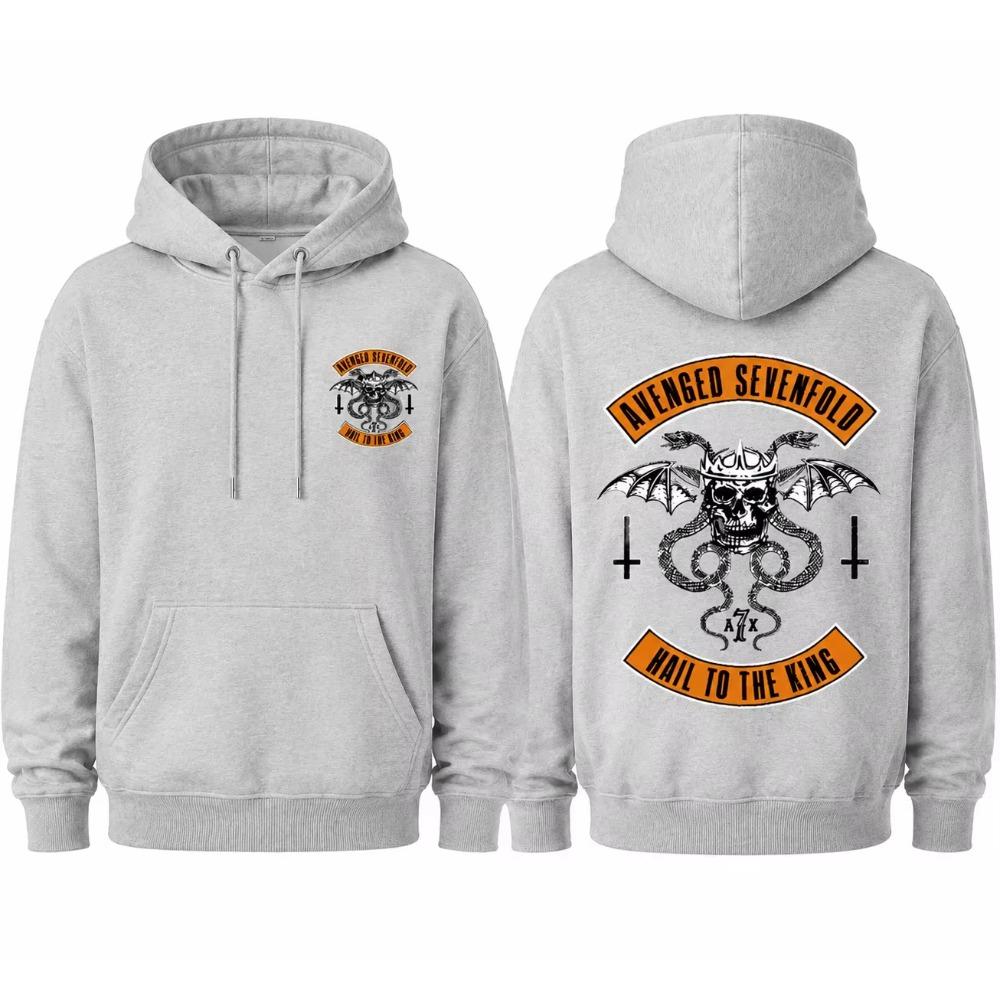 Unisex Woman'sOne Piece Avenged Sevenfold Pure Polyester Hoodies Men Women Fashion Casual Sportswear Streetwear Men's Sweatshirt Hoodie Harajuku
