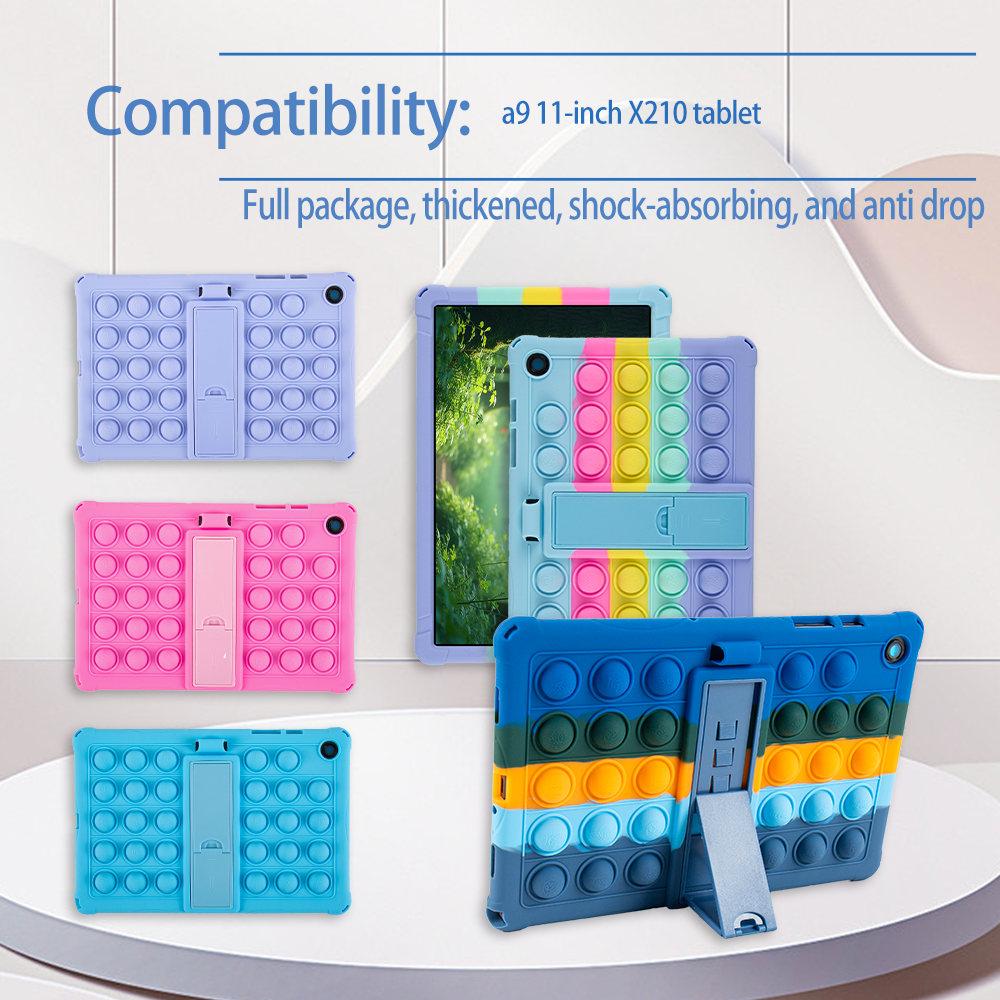 Für Samsung Tab A9 Plus Hülle 11 Zoll Weichsilikon Ständer Tablet Funda Für Galaxy Tab A9 Plus Cover Coque SM-X210 X216