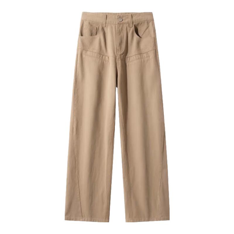 

LEMANISM Men s Casual Straight-Leg Trousers L