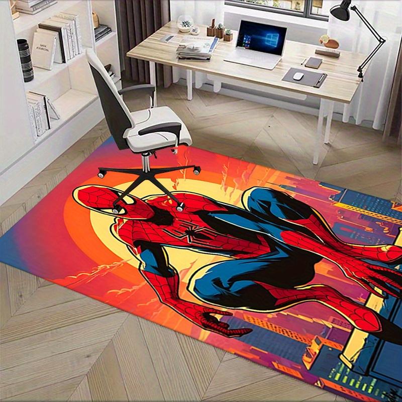 Office Rug Spider-Man, Sunset theme 3D Printed Anti-Slip Rug-Machine Washable for Living Room