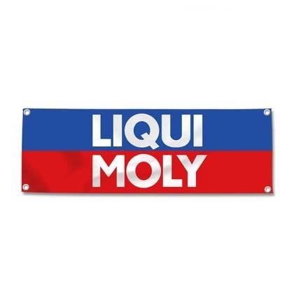 

Баннер LIQUI MOLY Очень большой флаг-баннер, примерно 150см x 50см, идеально подходит для украшения вашей комнаты или гаража! Американские товары, автогонки