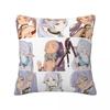 Frieren Collection Beyond Journey's End Pillowcase Polyester Cushion Cover Decorations Pillow Case Cover Home Square