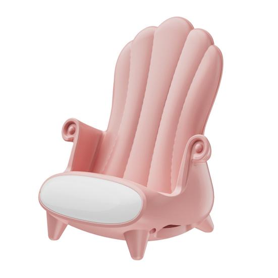 

Портативное беспроводное зарядное устройство для стула, беспроводная быстрая зарядная станция с ароматерапией, магнитный модуль Type-C для телефона розовый