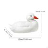 Tissue Box Paper Towel Rack Cute Duck Shaped Ornament Napkin Holder Dispenser for Vanity