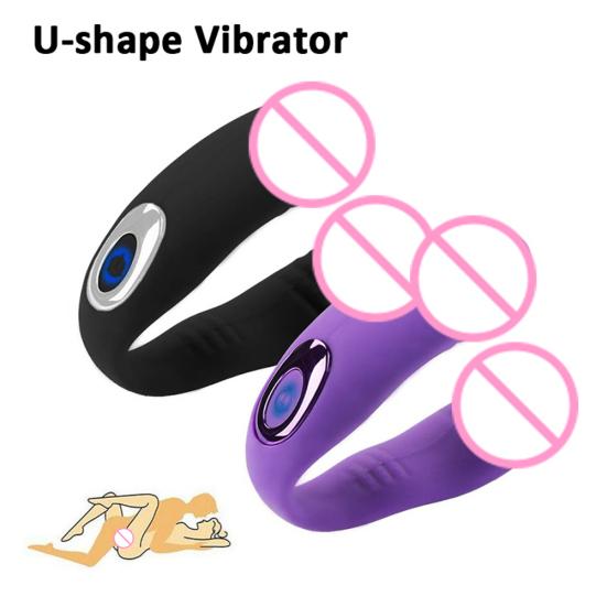 Dobíjecí, 10rychlostní klitoriální vibrátor ve tvaru písmene G, masážní přístroj pro ženy, sexuální hračka