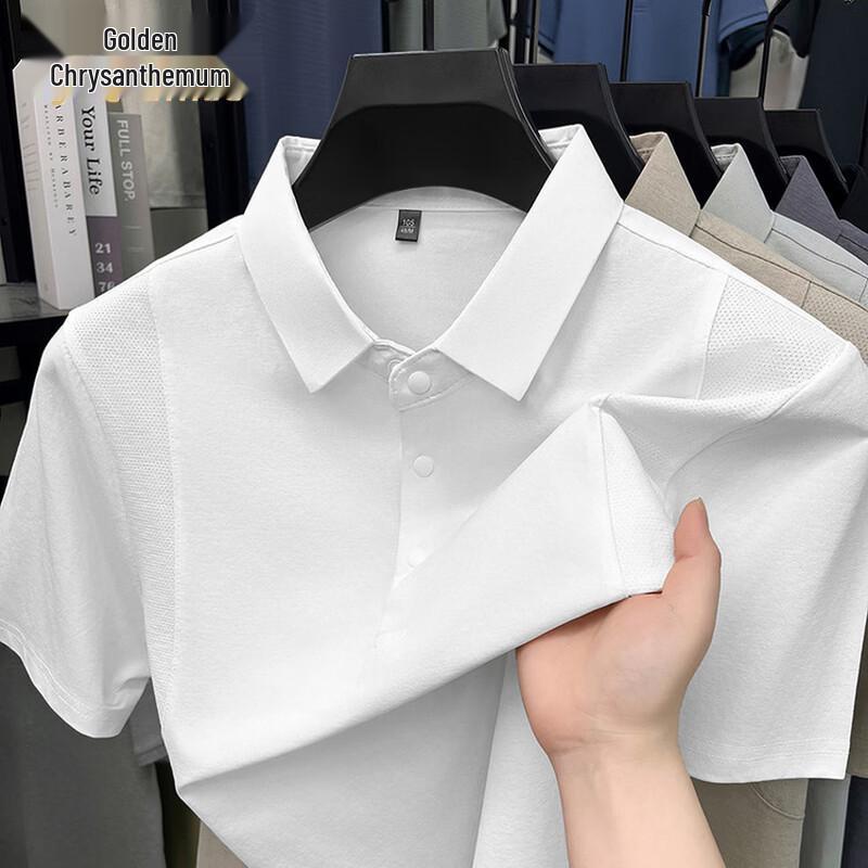 

Мужская спортивно-повседневная футболка-поло Jinjuan 3XL