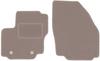 Beige Front Floor Mats For: Ford S-MAX MK1 Minivan (2006-2011)