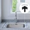 45mm Sink Tap Hole Blanking Plug Stainless Steel Sink Decorative Cover Basin Cap  Kitchen