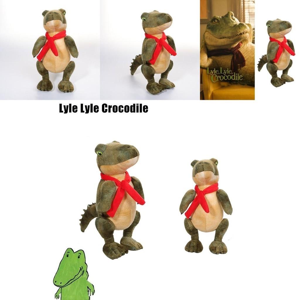 Lyle Lyle Crocodile Plush Toy Soft Stuffed Animal Doll Kids Xmas Gift