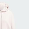 Adidas Warm Soft Solid Color Hooded Pullover Long Sleeve T-Shirt Women Tops Pink IS1587