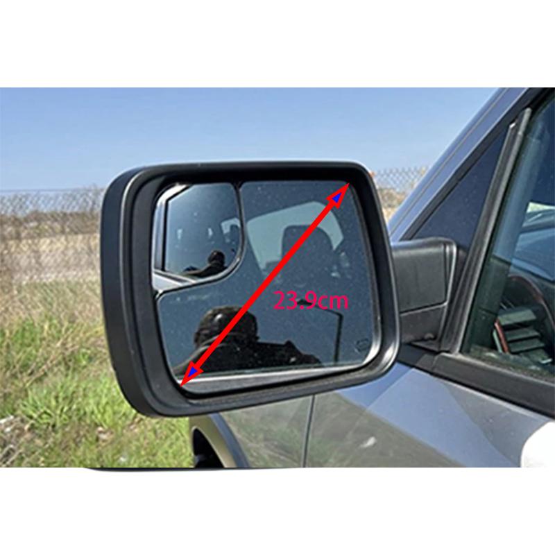 UAL3 Für Dodge Ram 1500 2500 2019 2020 2021 2022 Auto Vordertür Seitenrückspiegelglas Beheizt Totwinkel 68402036AA 68402095AA