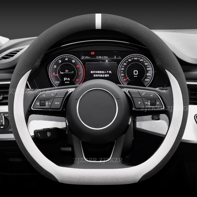For Haval H6 L H6L 2026 2027 Steering Wheel Cover Ultra Thin Leather Steering Protector Anti Scratch Non-slip Auto Accessories