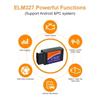 Automotive Fault Detector ELM327 V1.5 OBD2 Scanner Bluetooth Car Diagnostic Tool For Android /IOS Code Reader