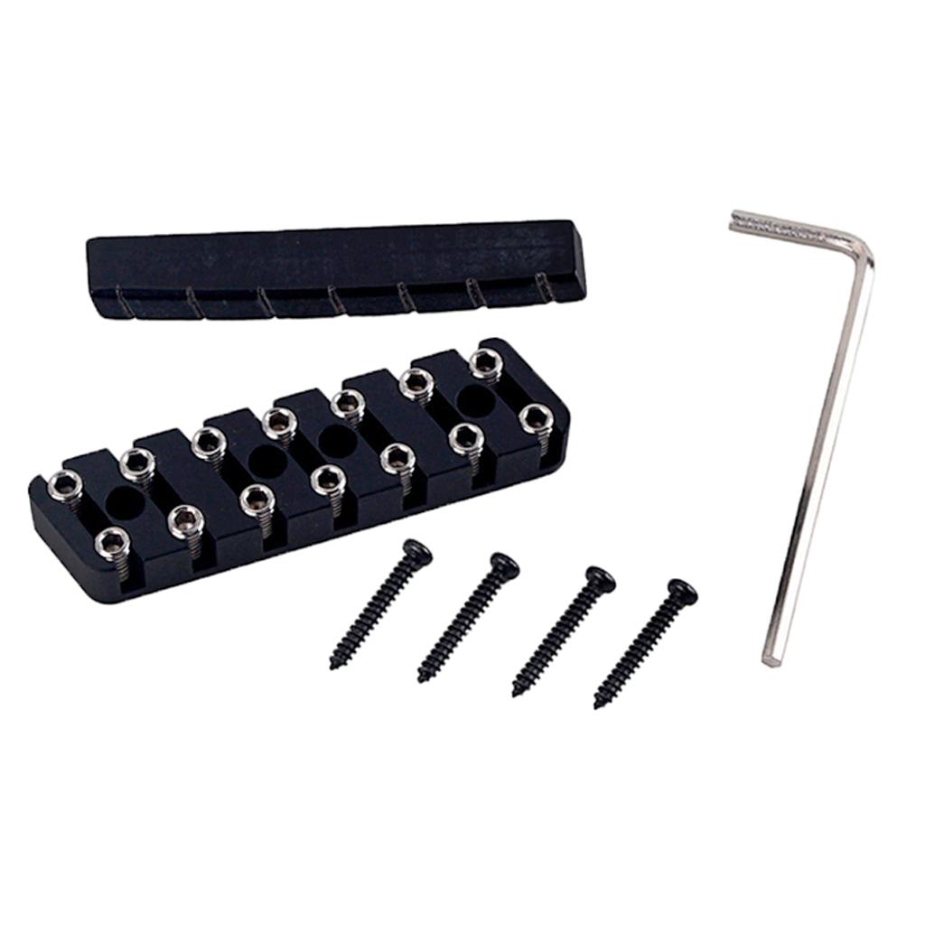 6 Strings / 7 Strings / 8 Strings Headless Guitar Bridge And Nut for