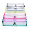 1PCS Glasses Case Clear Glasses Box Transparent PVC Soft Eye Glasses Protector Box Case Holder ABU
