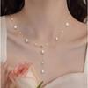 Titanium Steel Non-fading Small Waist Necklace Women's Summer Niche Design Accessories Collarbone Chain Pendant