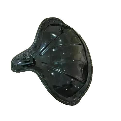 HARLEY WLA WLC VL UL EL WL KNUCKLEHEAD SOLO SEAT FLATHEAD BLACK Genuine Leather