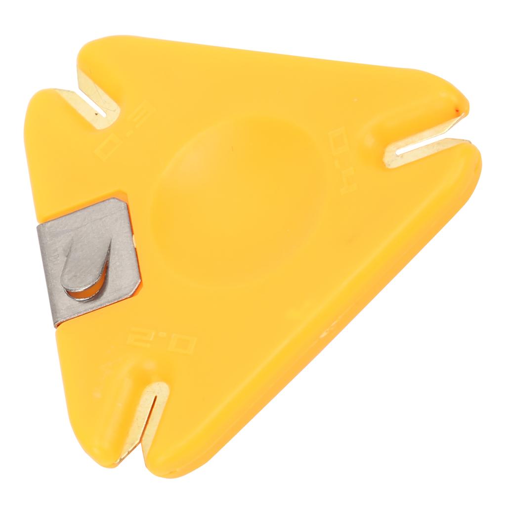 Fishing Coated Braid Stripper Tool Line Coated Removal Tool Line Cutter Fishing AccessoryOrange