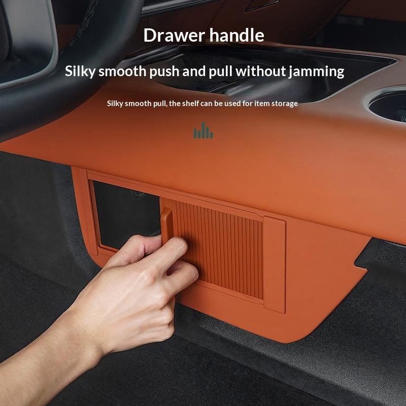 For Li L6 L7 L8 L9 2025 2024 Lixiang Under Center Console Privacy Storage Car Interior Organizer Divider
