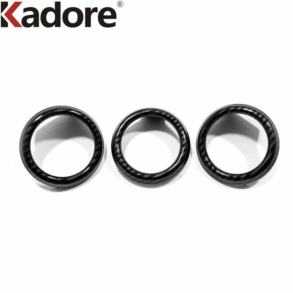 For Nissan Sentra Bluebird Sylphy -2024 Carbon Fiber Car Center Air Condition Vent Outlet Cover Trim Interior Accessories