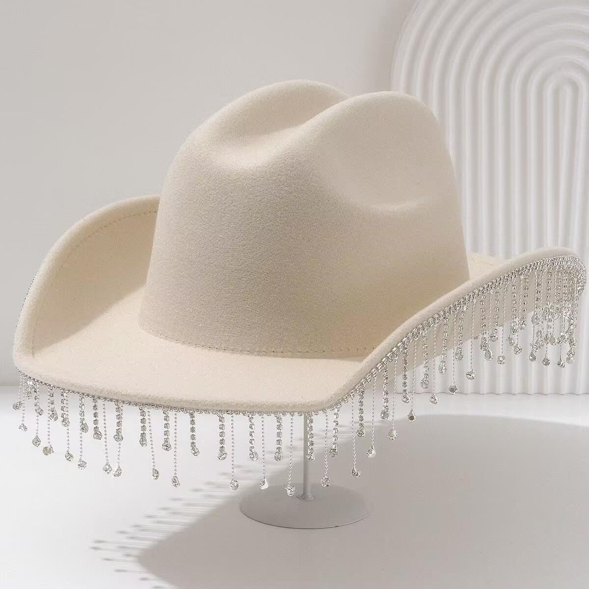 

JYL TS DIY Suede Cowboy Hat Unisex European Wide Brim Western Jazz Hat Faux Suede 1222Mao11135 пожежна машина червоного кольору
