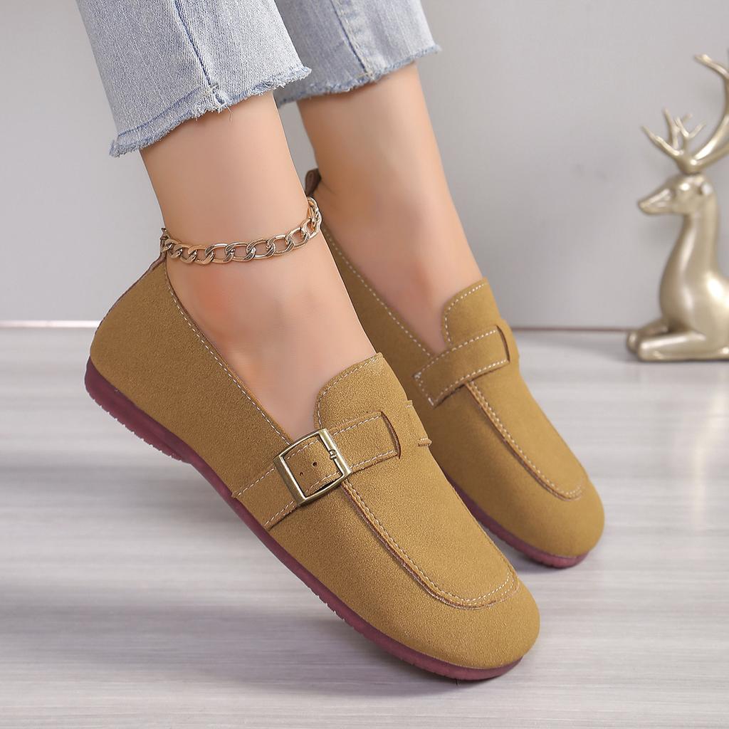 Women Flats Spring Autumn Designer Dress Loafers Comfortable Work Social Business Shoes for Women Outdoor Fashion Women Shoes