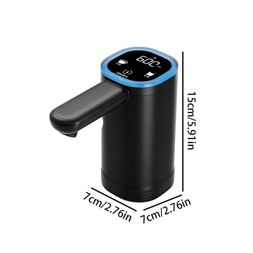 Automatic Water Dispenser Button Control USB Rechargeable Electric Water Bottle Pump Water Tank Dispenser Drinking fountain