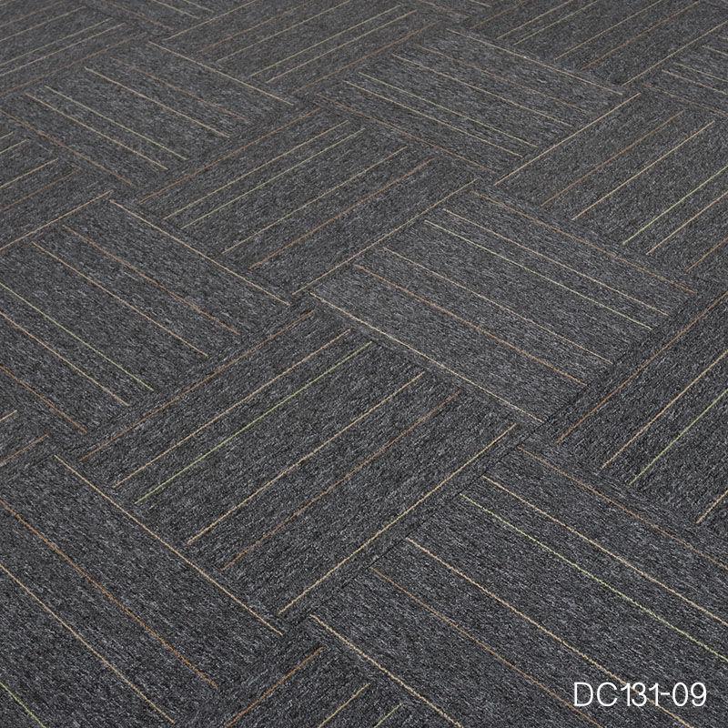 Flame Retardant Non-Slip Carpet Tiles for Offices, Hotels, Billiard Rooms, and Salons 50cm*50cm (per tile)