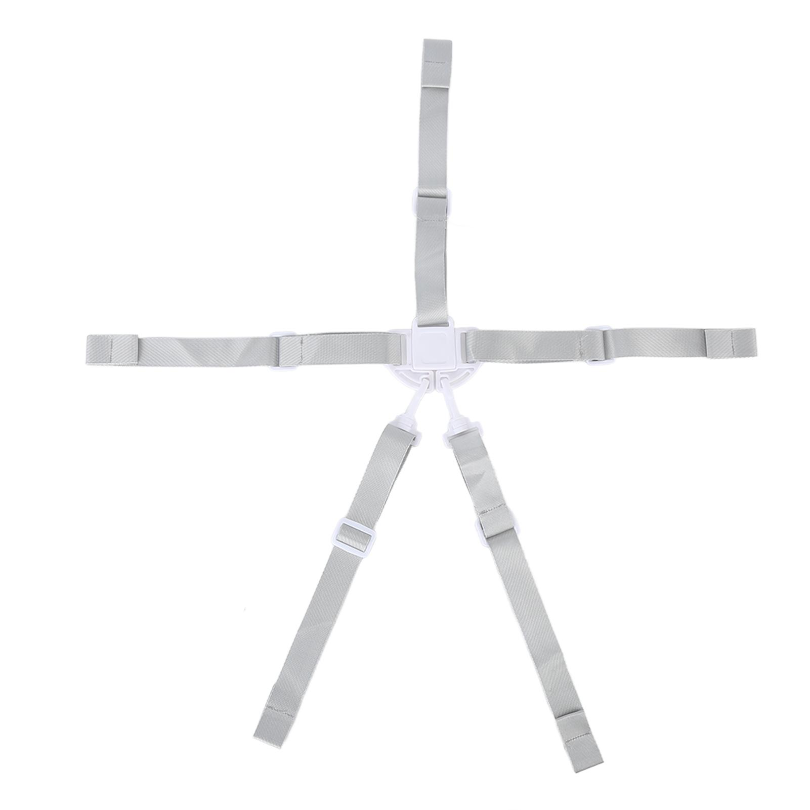 

High Chair Straps Adjustable 5 Point Harness Baby Safety Strap Belt with Buckle for Stroller Pushchair Type 2