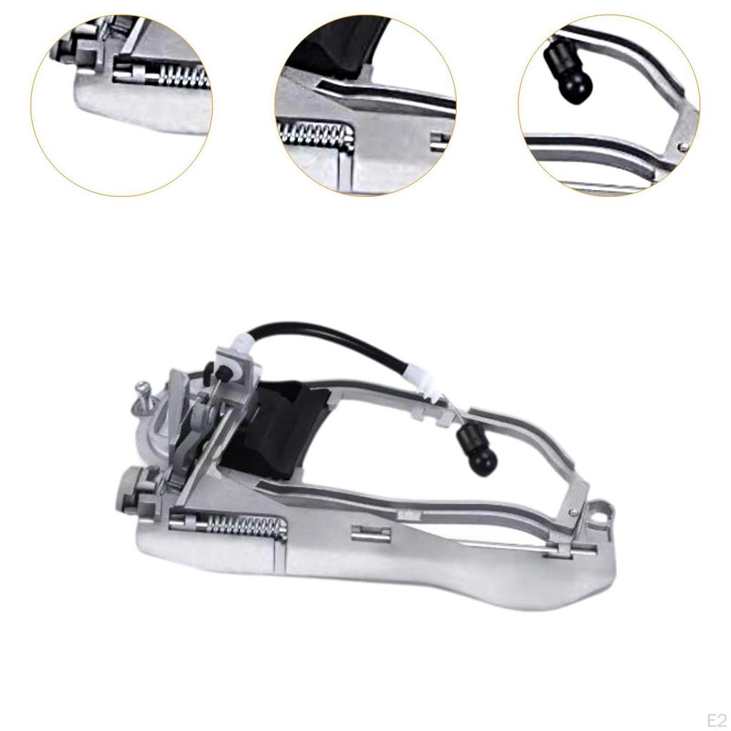 Door Handle Carrier Exterior Simple Assembly Sturdy Automotive Accessories Spare Parts