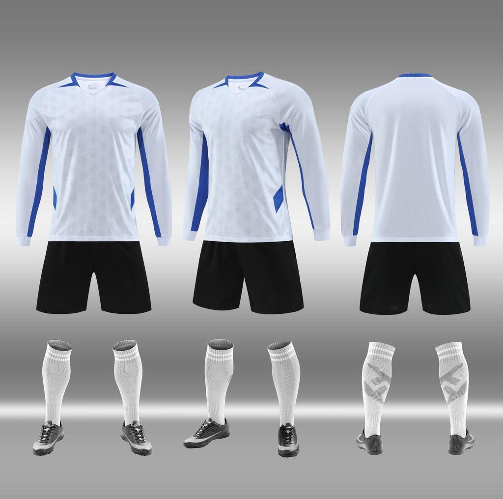 Kelme Long Sleeve Football Training Suit - Round Neck, Breathable, Spring/Autumn.