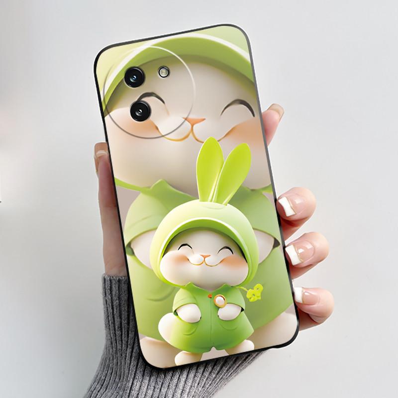 Casing For Doogee Note 59 Note59 Pro Plus 5G Phone Case Luxury Dragon Cute Cool Boys Girls Black Matte Soft Silicone Back Cover